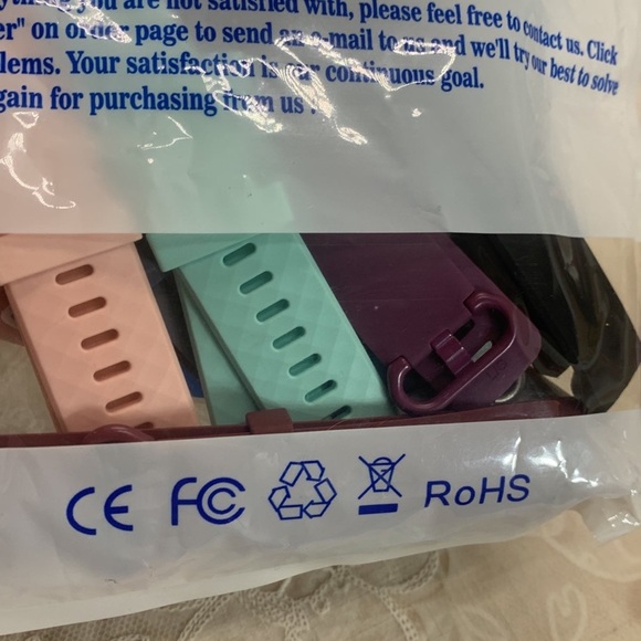 Brand: Satisfaction NEW 10 pk soft silicone LARGE size silicone watch bands - Picture 8 of 9